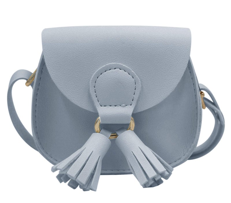 JUMISEE Kids Girls Toddler Mini Shoulder Purse Crossbody Bag with Tassel - Image 1